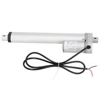 Linijinė pavara, balta, 200 mm eiga, 750 N, IP65 variklis, cilindrinė elektrinė sofa, 24 V