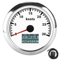 Automobilinis 3 viename GPS spidometro matuoklis su OLED ekranu, daugiafunkcis automobiliams, valtims White Dial