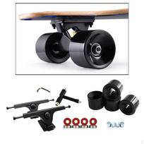 Skateboard Trucks 7'' Bearings Longboard Wheel Roller , 608 -11 Bearing with Higher Rating, Better Black