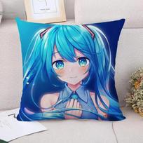 Body Pillow Cover  M-Miku Cushion Covers for Bed Pillows Car Decoration Sofa Cushions Decorative Pillowcase Fall Decor Homez,(1) 30x30cm