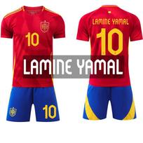 2024 Euro Spain home jersey #7 Morata #19 Yamal #17 Nico #18 Olmo Football Jerseys 18