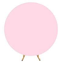 New Pure Color Round Backdrop Cover 4FT Polyester Balloon Arched Covers Elastic Fabric Photo Background Wedding
