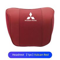Car Styling Universal Neck Pillow Waist Support Pad Headrest Auto Accessories For Mitsubishi Outlander Lancer Cross Colt Xpander