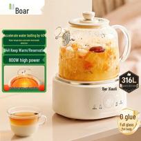 Bear 1L All-Glass Smart Tea & Health Kettle