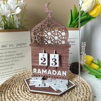 Advent Ramadan Calendar Party Decoration Eid Mubarak Muslim Eid Al Fitr Table Countdown Calendar Islamic Festival Gifts