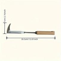 Carbon Heavy-Duty Steel Hand Shovel With Ergonomic Grip - Manual Weeding Tool For Road Cracks  Gardens For Kids Adults Children's Birthday Gift