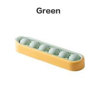 6 Grids Ice Cube Tray Food Grade Silicone Ice Grid Mold Household With Lid Candy Bar Kitchen Gadgets In Summer Home Party žalia