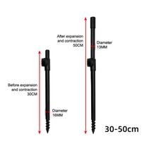 1Pc Carp Fishing Bank Sticks Aluminium Adjustable Telescopic Banksticks Fishing Rod Pod Support Fishing Accessories