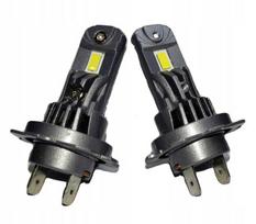 Żarówki Led H7 Homologacja 80W 20000Lm 6500K 1000% Canbus Mocne 2 Szt.