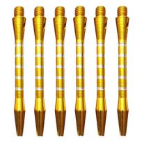 Aluminum 6Pcs Throwing Darts 53Mm Short Five-Line Metal Darts Rod Thread Darts Darts Accessories Indoor Darts Sport
