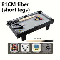 Tabletop Portable Billiard Table Pool Arcade Game Table For Kids Adults Living Room Game Room With Cue Sticks Ball Set Triangle