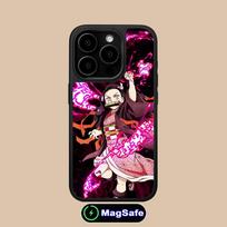 Blade Extinction Anime Nezuko Phone Case for iPhone 17 16 15 14 13 12 11 Air Pro Max Plus Magsafe Matte Surface Colorful Cover iPhone 11