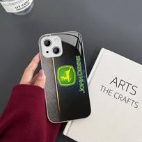 Green J-John Truck D-Deeres Tempered Glass For Iphone 14 13 12 11 Pro Mini XS MAX 14Plus X XS XR Fundas iphone 11pro max