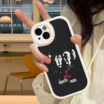 Rock D-Depeche Cool Mode Phone Case Hard Leather For IPhone 16 15 14 Mini 11 12 13 Pro Max Plus Fundas iphone 13promax