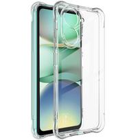 For Redmi A5 4G Phone Case IMAK Shock-resistant Soft Case  (171.7mm) Redmi A5 4G skaidrios baltos spalvos