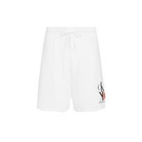 Calvin Klein Letter Print Straight Loose Shorts Men shorts White J400173-YAF S