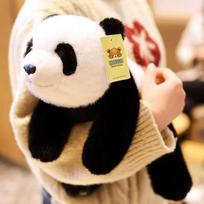 Doll Tribe Giant Panda Doll Panda Polar Bear Brown Bear Doll Plush Toy Children's Gift 30cm