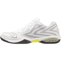 Mizuno Wave Claw EL 2 Series Fashion Versatile Trendy Comfortable Non-Slip Durable Mid-Top Badminton Shoes Unisex sneaker White 71GA228021 40