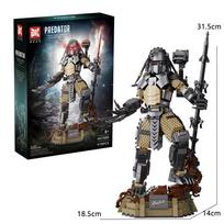 Ksenomorfas ir Plėšrūnai Žaislas Lego Konstruktoriai Ateivis prieš. Plėšrūno figūrėlė Jautja&Ateivio personažo modelio žaislai dovanoms No Box