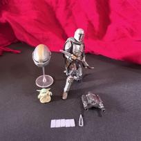 NAUJAS Žvaigždžių karai The Black Series - Din Djarinas Mandalorianas ir Vaikas Kūdikis Yoda Sąnariai Judantys Veiksmo Figūrėlės Modelio Žaislai Other