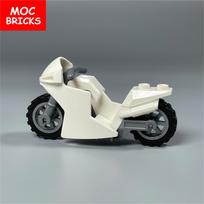 MOC Bricks Motorbike Motorcycle Dirt Bike For 4cm Figure 50860 DIY Educational Building Blocks Toys Kids Gifts