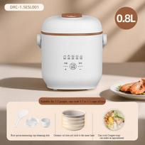 220V Mini Rice Cooker With 1 To 2 People Functions 220V white