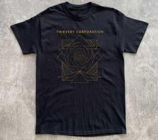 Thievery Corporation Grupės Marškinėliai Trumpomis Rankovėmis Juodi Visų Dydžių S-5XL Unisex Marškinėliai XXXXL