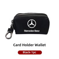 GLC GLB Raktų pakabukas Unisex Raktų dėklas Piniginės laikiklis Automobilio mažas raktų dėklas Raktų maišelis Mercedes Benz AMG A C E klasės C180 C200 C260 C3