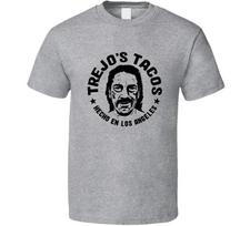 Trejo's Tacos Danny Trejo Populiari valgykla Taco Mėgėjams Marškinėliai Vyrams Moterims Marškinėliai Viršus M gray