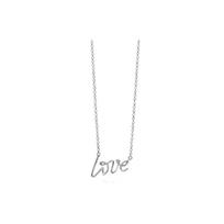 Tiffany & Co. Palomas Grafiti Meilės Laiškas Pakabukas Karoliai Moteriški karoliai Sidabriniai 26401402 Silver,F