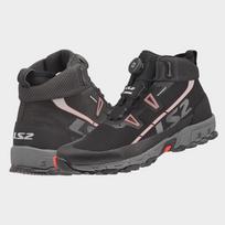 LS2 TREKKER MAN BOOTS WP BLACK vandeniui atsparūs motociklisto batai 42