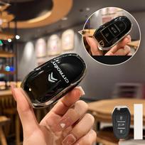 TPU automobilio nuotolinio valdymo pultelio dėklas apsauginis korpusas raktų pakabukas Citroen C1 C2 C4 C6 C3-XR Picasso Grand DS3 DS5 automobilių aksesuarams