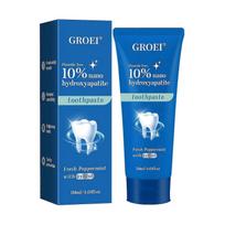 10% Nano Hydroxyapatite Toothpaste, Fluoride Free Toothpaste For Sensitive Teeth, Natural Remineralizing Whitening Toothpaste for Adults 1PCS