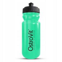 Butelka Sport Ustnik Poręczna Shaker Bidon Ostrovit Do Odżywek 600Ml Zieleń