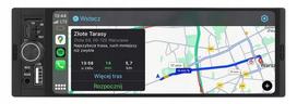 Radio Nawigacja 1Din Carplay Android Auto Mapy Aux Bluetooth