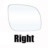 For VW GOLF MK4 1996-2004 BORA JETTA Left & Right Side Wing Mirror White Glass Rear View Rearview Exterior Outside Mirror Convex Right