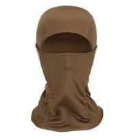Versatile Unisex Balaclava Full Face Cover Motorcycle Mask With Breathable Fabric Khaki