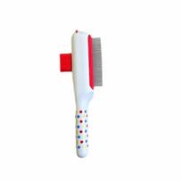 Bear Shape Cat Hair Remover Comb Efficient Pet Hair Knotting Comb Self Cleaning Comb  Pet Grooming balta