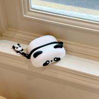 Cute Lying Panda Headphone Case For AirPods 4 Airpod Pro2 1 2 3 Bluetooth Earbuds Redmi Xiaomi buds 4 5pro Charging Box Protective Earphone Cover For Airpods 1 or 2