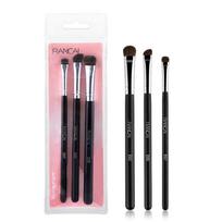RANCAI 3 Pony Hair Eyeshadow Brush Set, Makeup Brush Animal Hair Eyeshadow Brush Makeup Tool