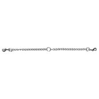Double Head Pet Traction Rope Traction Belt Dog Traction Double Buckle Chain For Two Dog Leash Running Walking (as the picture,40cm)