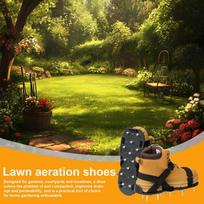 Aerator Shoes Spike Soil Aerator Spiked Aerating Shoes With Adjustable Straps For Gardening Lawn Landscaping Park Farm China Mainland