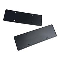 Plate License Frame For Tesla Model 3 Highland  Model Y Juniper - Accessories Original Premium Abs Material Black