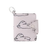 Simplicity Floral Korean Fashion Wallet Card Holder Student Coin Purse Card for Girls Portable Cute Small Storage Bag