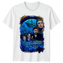 20,000 Leagues Under the Sea (1954) Movie Poster Inspired Unisex T-Shirt Retro 80s Tee L
