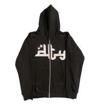 Zip Hoodie Fashion Star Graphics Print Men's Hoodies Sweatshirt Gothic Sport Coat Long Sleeve Oversized Hoodie Jacket Tricolor XXL