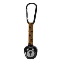 Camping Black Bear Hanging Bell with Carabiner Loud Heavy Duty Outdoor Backpacking Hiking Backpack Belt Hanging Wind Chime Decoration juoda