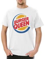 Burger Queen Men's T-Shirt Fast Food Hamburger Restaurant Girl Viral Fan USA S