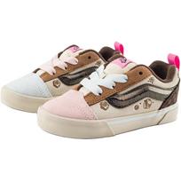 Pop Mart X Vans Knu Skool Space Molly Patogūs Minkšti Žemi Sportbačiai Kūdikio Batai Ruda Rožinė Mėlyna VN000EFBH121 26.5 beige