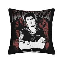 Steve Harrington Pillowcase Printed Polyester Cushion Cover Decor  Pillow Case Cover Home Dropshipping 45X45cm 30x30cm 12x12in